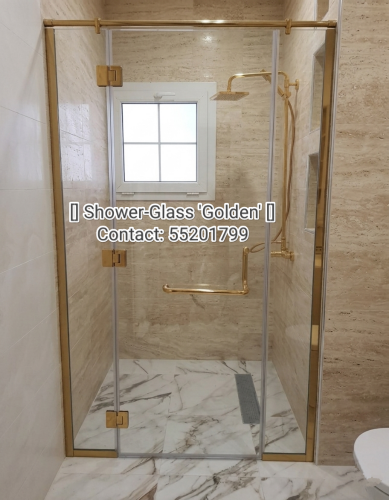 Shower Glass Installation.