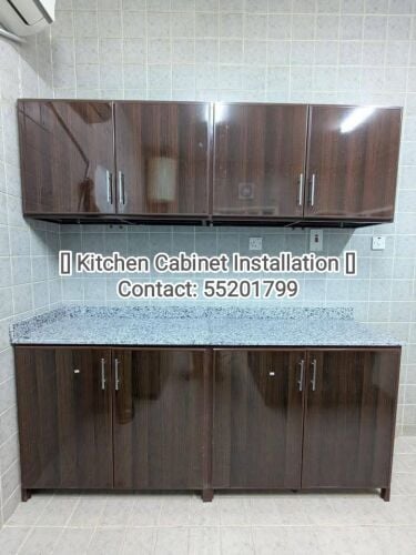 Kitchen cabinet Installation.