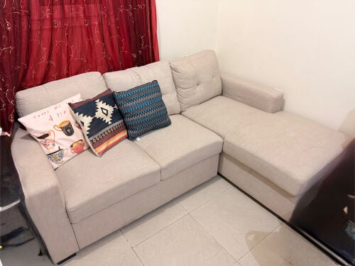 L Shape Sofa Bed - Pan Home