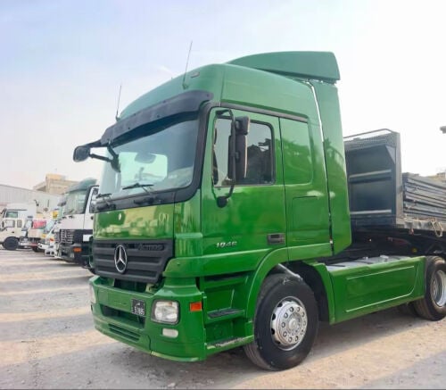 2005 Actros head &1996 trailer 
