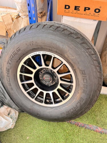 5 Lenzo rims and tires for sale