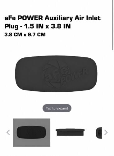 Need rubber plug same size
