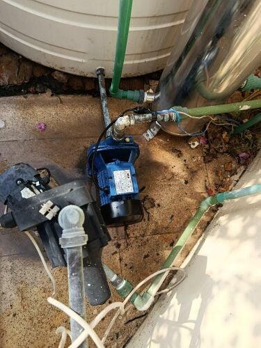 plumbing and maintenance work ,