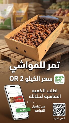 تمر للمواشي 