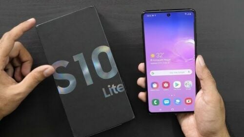 Combo Samsung S10 Lite +Bank