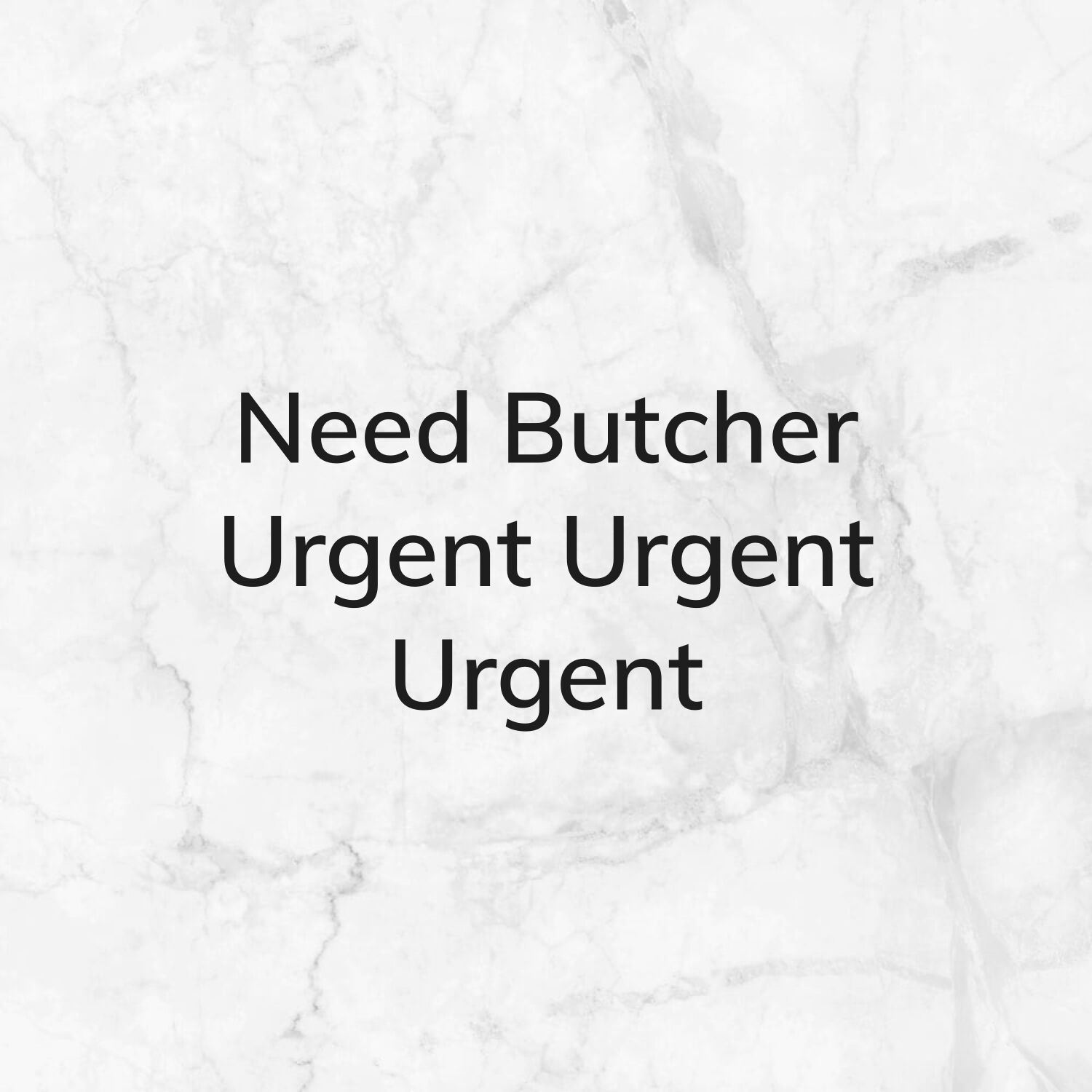 Butchery 