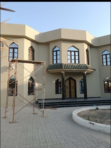 ديكورات الجبس والصبغ الحديث للفلل