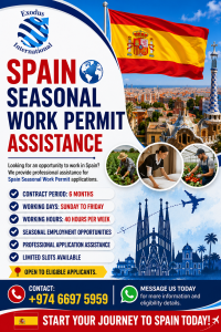 SPAIN SEASONAL WORK