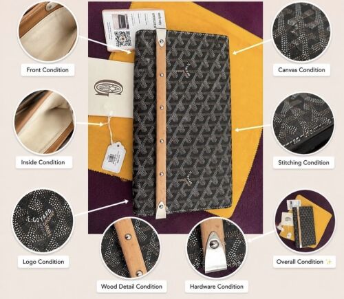Goyard Monte carlo clutch