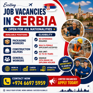 JOBS IN SERBIA