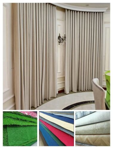 Curtain carpet Vinyl SPC flooring