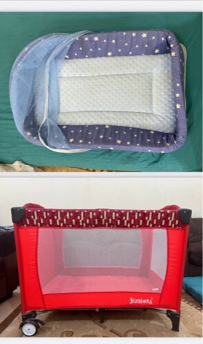 Baby bed from juniors and mattress
