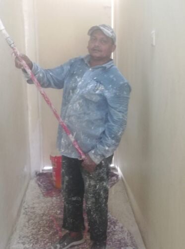 Painting work