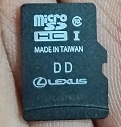 Lexus lx 570 Map sim