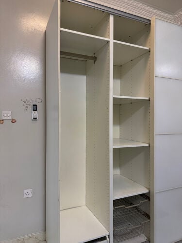 White Sliding Door Wardrobe