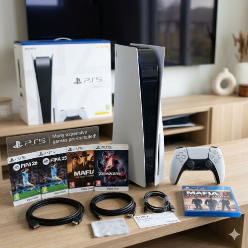 ps5 disc edition with somuch games