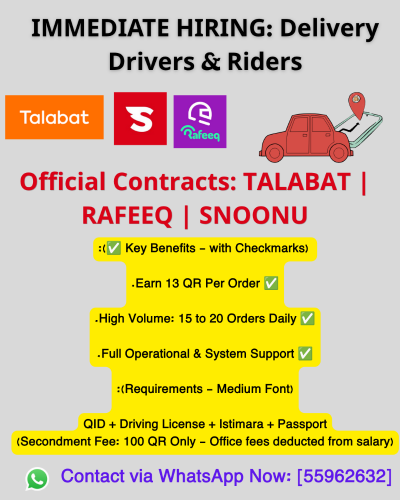 Hiring Car Delivery Drivers