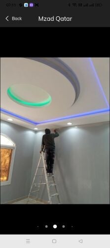 نقوم بجميع اعمال الصبغ داخلي وخار
