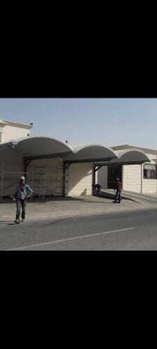 تُنفذ جميع أنواع أعمال اللحام، مث