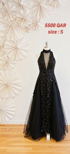 Elegant Black Evening Dress