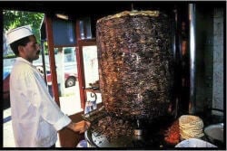 Shawarma chef