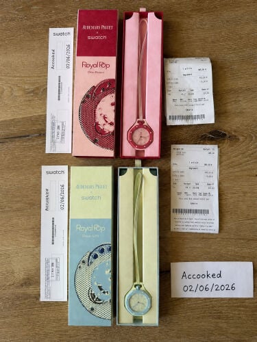 Ap x Swatch Royal Pop Pocket 