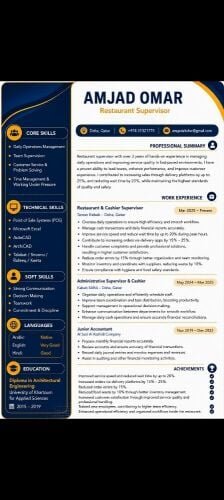 Cashier & Supervisor