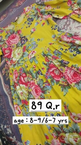 kids flower dress