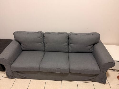 ikea sofa sparingly used 