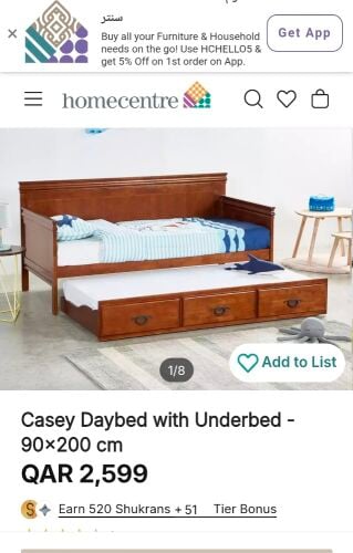 Casey Daybed with Underbed