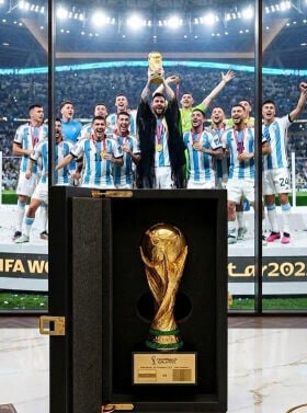 World Cup 2022 Final Match Trophy 