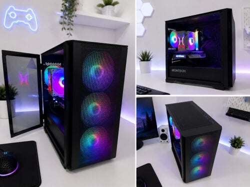 Gaming Pc i5 12400 + 4060 white