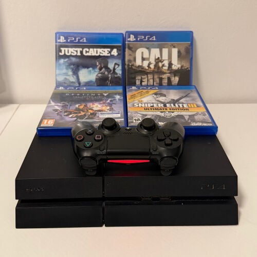 Ps4 1tb with games 