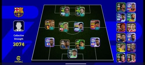 pes mobile account