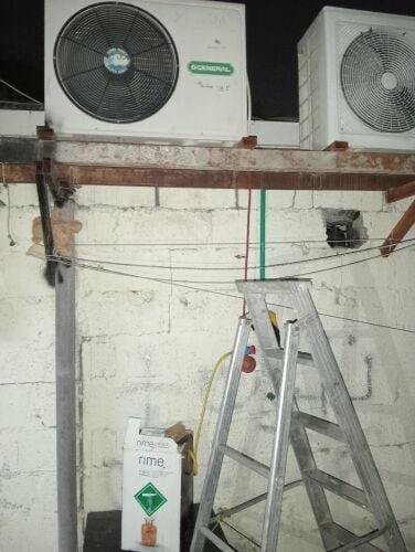 ac service calcining gass piling