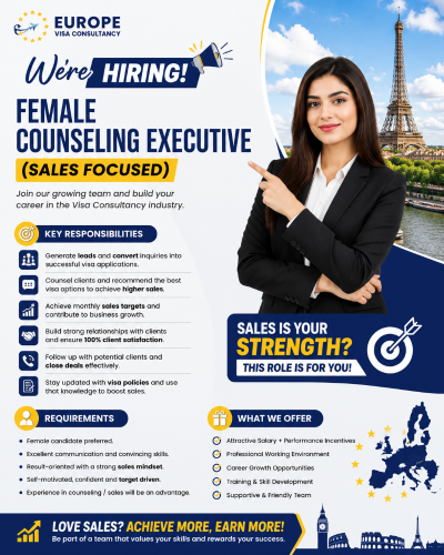 Female Counseling executive