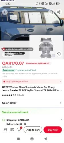 Jetour Sun Visor