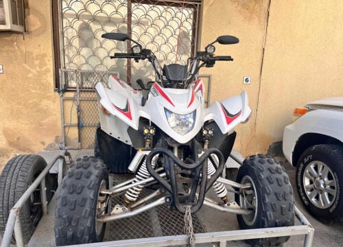 Aeon cobra 400 with trailer 