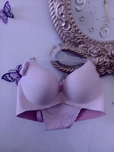 summer pink bra set