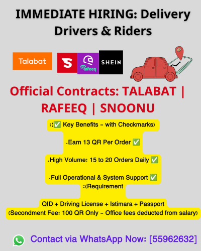 Hiring Car & Bike Delivery Drivers