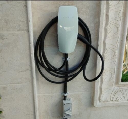 Tesla car charger inhalation