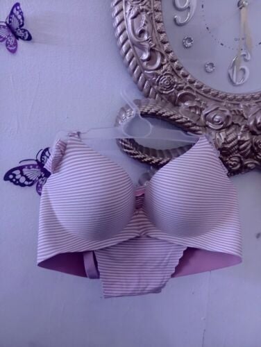 summer pink bra set