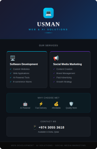 Web Developer & Social Media
