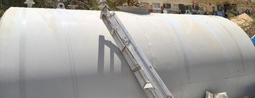 تنك ديزل 25500لتر بحاله ممتازه