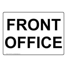 front office  (Filipino)