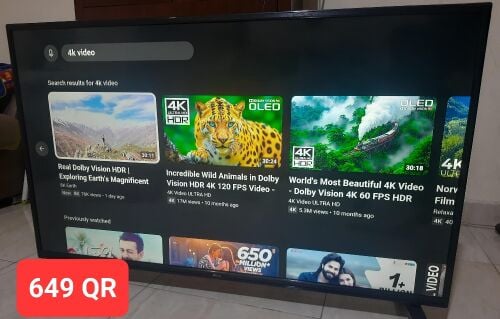 50" OSCAR SMART 4K TV