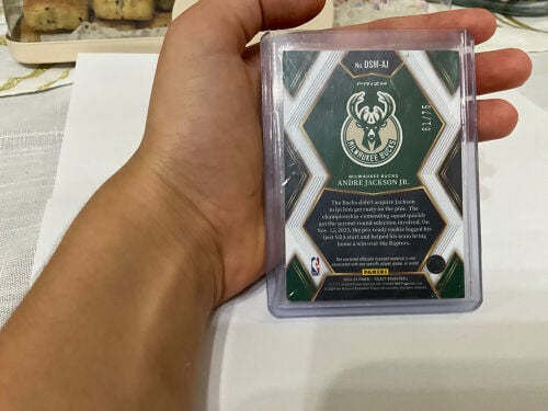 Andre Jackson JR. Patch /75 card
