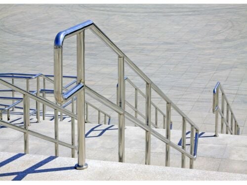 S Steel Railing
