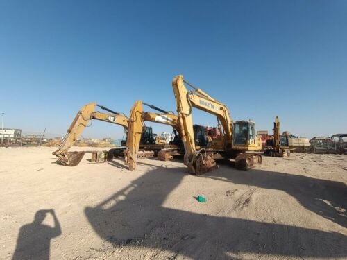 rent excavators .  roller . bobcats