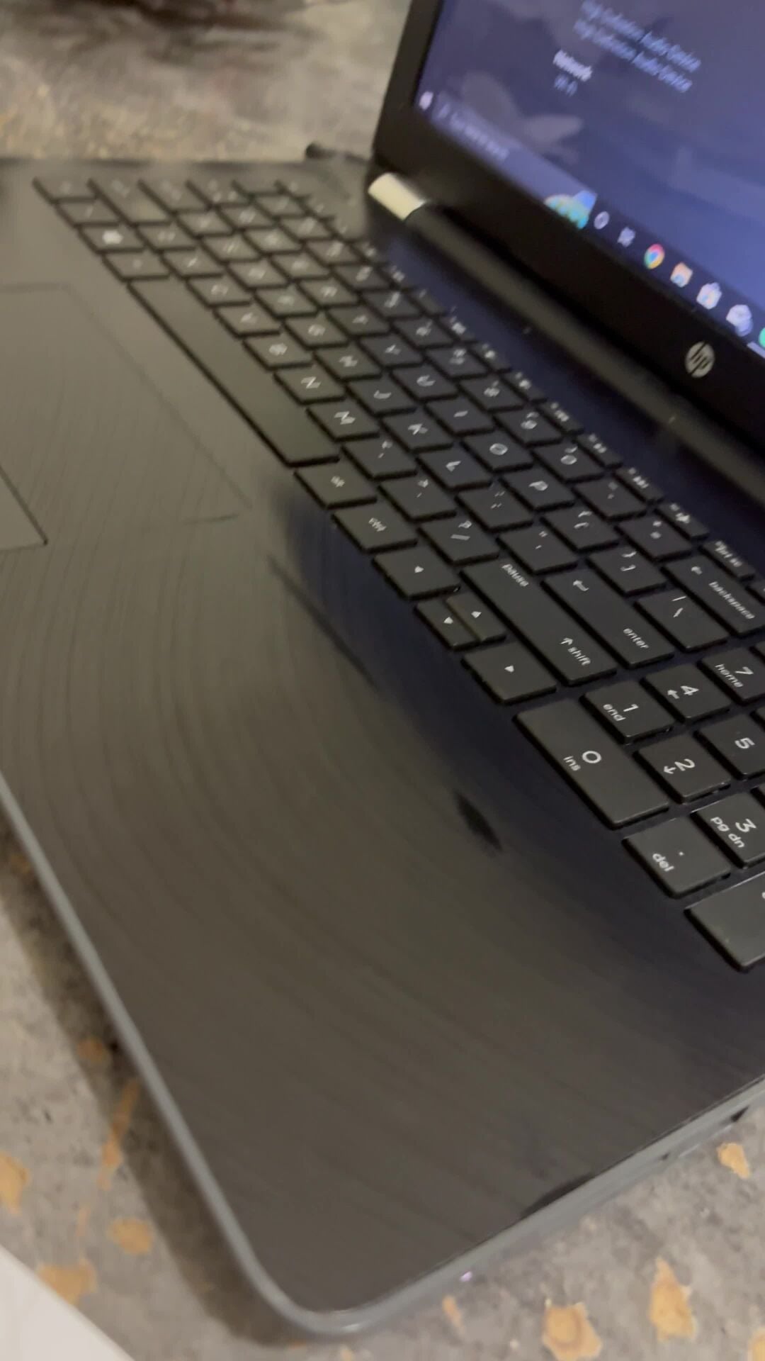 HP laptop touchscreen